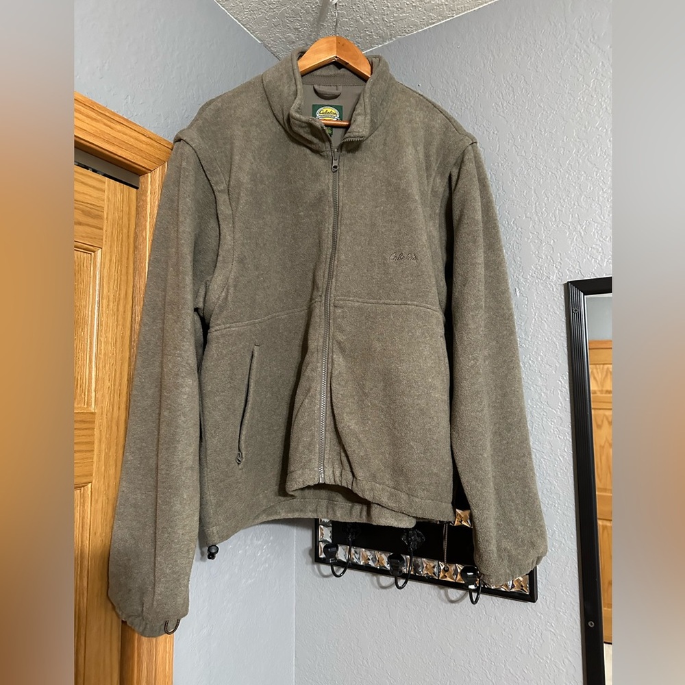 Men's Cabela's fleece jacket